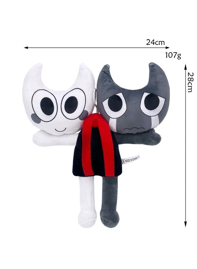 NIBEMINENT Dandy's World Plush, Dandys Plushies Doll for Horror Game Fans, Stuffed Figure Toy – Birthday & Valentine's Gift for Partners Kids Boys Girls