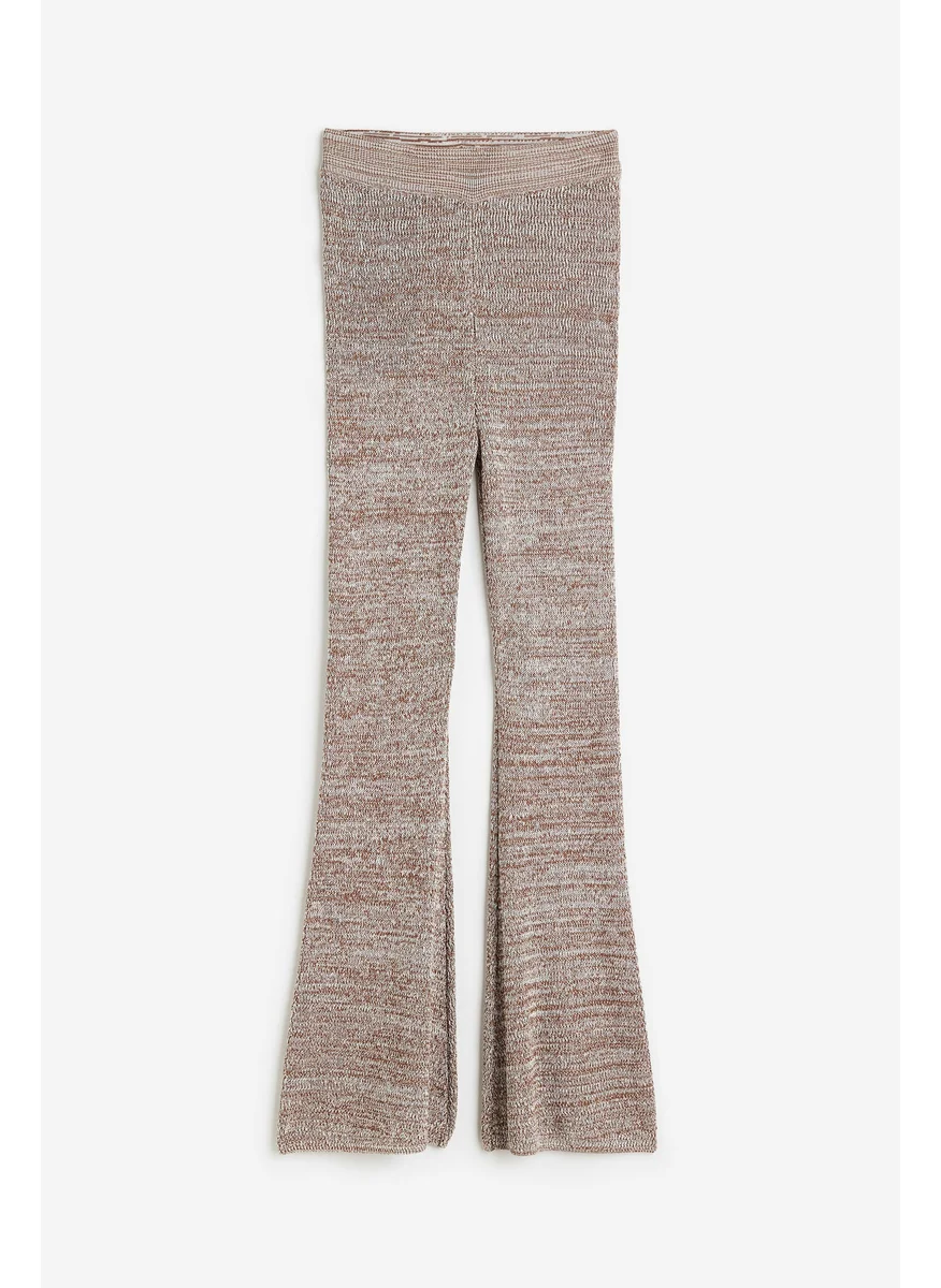 اتش اند ام Knitted Silk-Blend Trousers