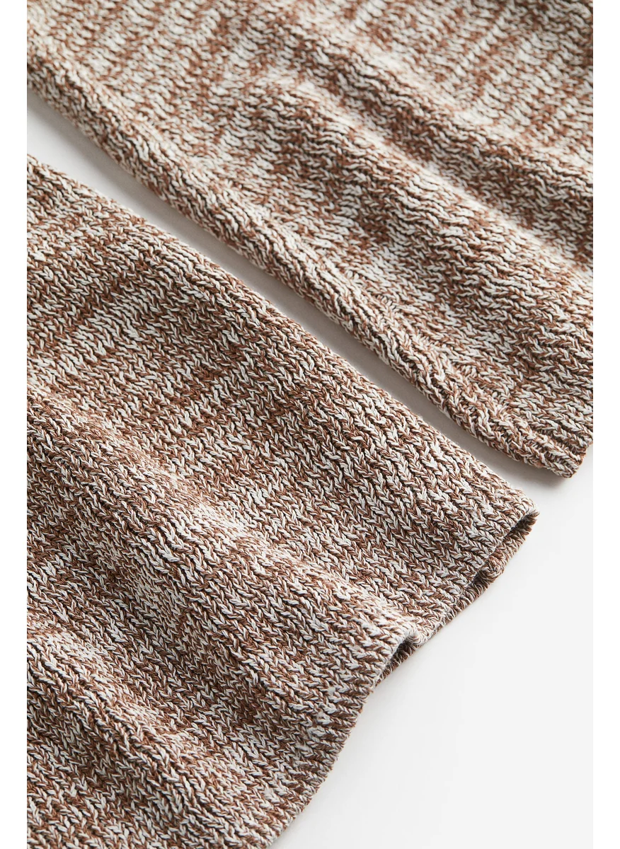 اتش اند ام Knitted Silk-Blend Trousers