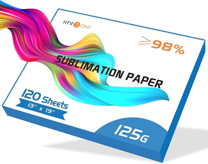 HTVRONT HTVRONT Sublimation Paper 13x19 Inch  120 Sheets Easy to Transfer Sublimation Paper for Tshirts Tumblers Mugs A3