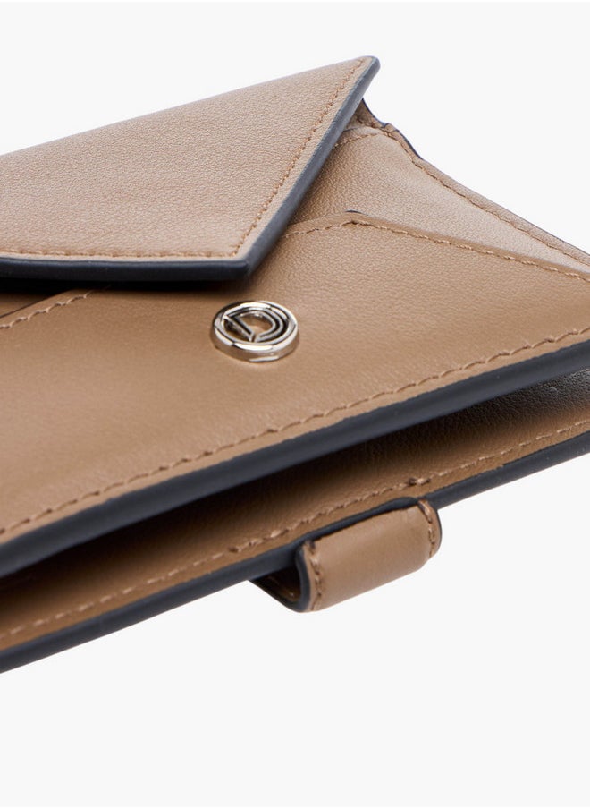 DUCHINI Textured Card Holder with Button Closure  - Image 5