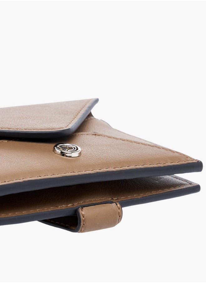 DUCHINI Textured Card Holder with Button Closure  - Image 4