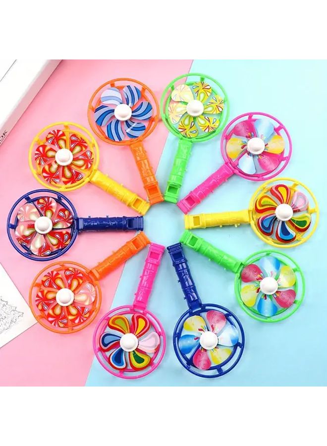 10pcs Color Random Whispered Windmill Valentine Day Cards Party Gifts - Image 2