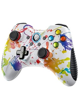 Wireless PC Controller,  Gaming Controller for Windows 7 8 10 11 PC/PS3/Android/Nintendo Switch/Steam/Steam Deck, Dual-Vibration Gamepad Joystick Computer Game Controller With Turbo - pzsku/Z35D9828E645F903F9C6BZ/45/_/1670228587/4a02e0fb-437f-4110-a83b-53ef70d1708a