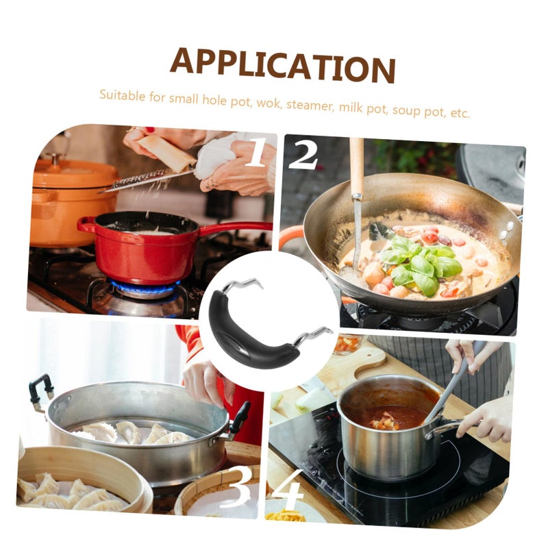 Removable Insulated Pot Side Handle for Steaming and Boiling Safe Cooking Replacement - Image 4