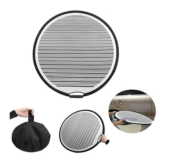HiYi Dent Reflector Board 80cm Light Board Foldable Striped Reflector Car Line Board Flexible Reflector Led Line Dent Panel Dent Remover Tool for Dent Fix Car Body Door Scratch Tool Car Dent Fix Tools - Image 5