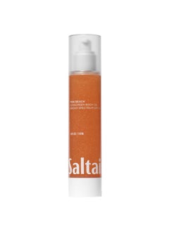 Saltair Saltair SPF Body Oil - Broad Spectrum SPF 50 PA++++ Sunscreen. Lightweight Dry Oil with Sun Protection and Moisturizing Kukui & Mongongo Extracts. Pink Beach Scent, 4floz Vacation Essential  - Image 2