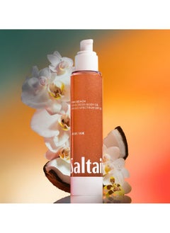 Saltair Saltair SPF Body Oil - Broad Spectrum SPF 50 PA++++ Sunscreen. Lightweight Dry Oil with Sun Protection and Moisturizing Kukui & Mongongo Extracts. Pink Beach Scent, 4floz Vacation Essential  - Image 5