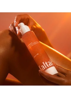 Saltair Saltair SPF Body Oil - Broad Spectrum SPF 50 PA++++ Sunscreen. Lightweight Dry Oil with Sun Protection and Moisturizing Kukui & Mongongo Extracts. Pink Beach Scent, 4floz Vacation Essential  - Image 4