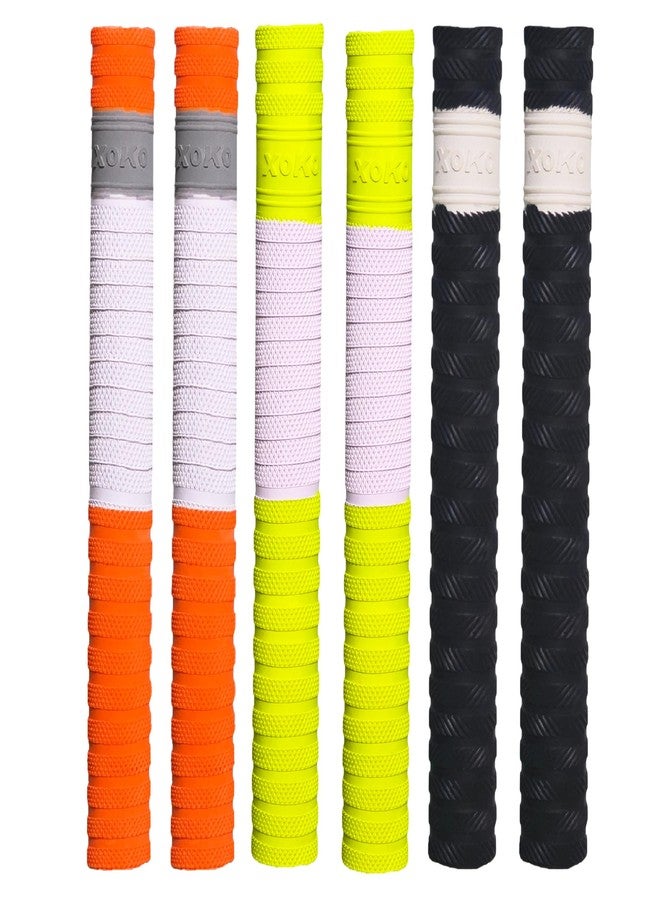 XOKO Cricket Bat Cone Grips Set, Multicolor Pattern, Stainless Steel Clamp, Professional Sports Equipment, 12 Grips and 1 Wooden cone - Image 3
