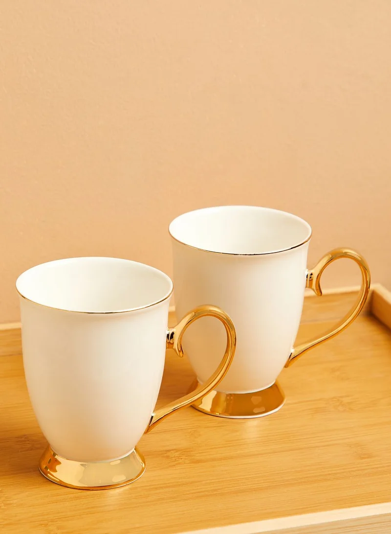Cristina Re Set Of 2 Ivory Mug Set