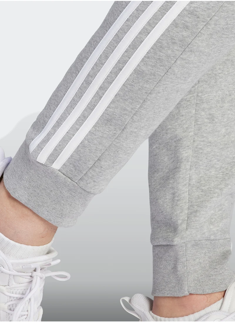 اديداس Essentail Fleece 3 Stripe Sweatpants