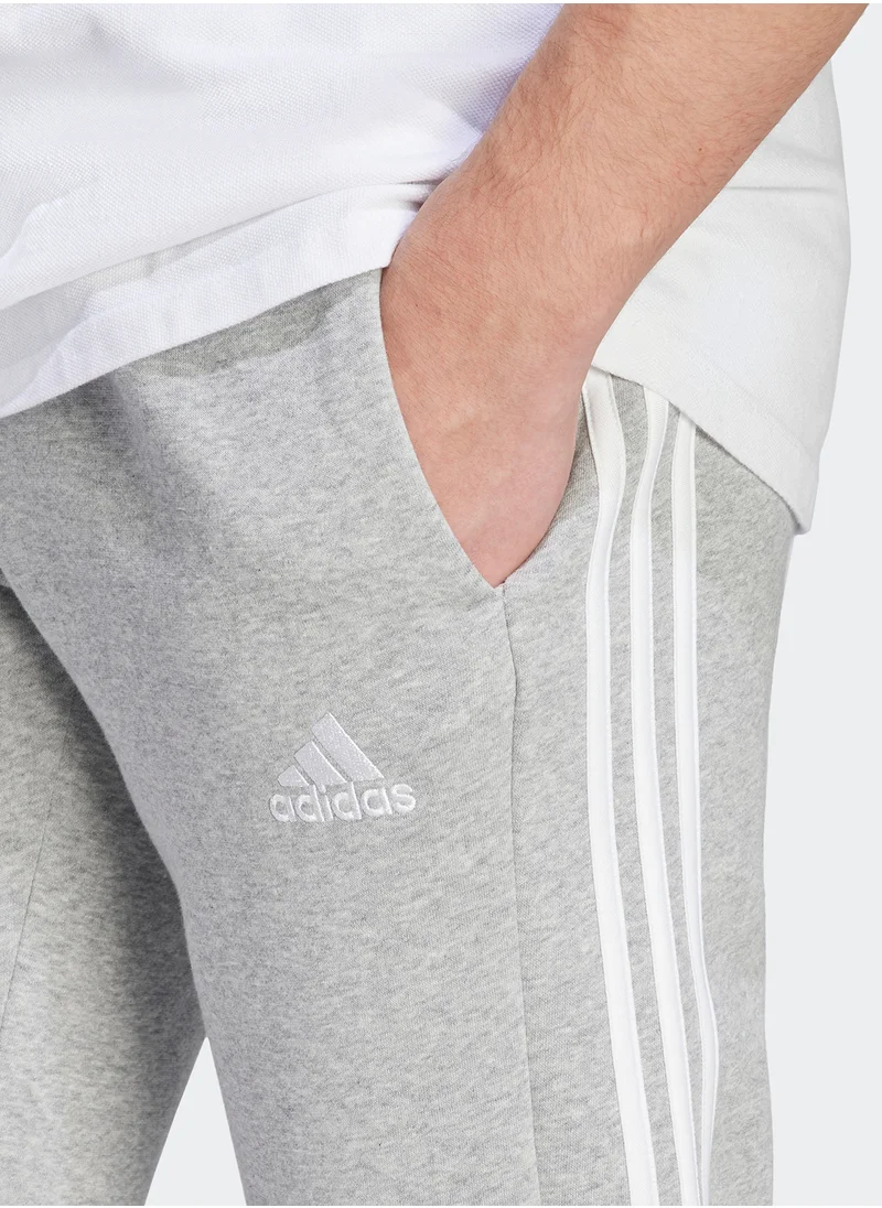 اديداس Essentail Fleece 3 Stripe Sweatpants