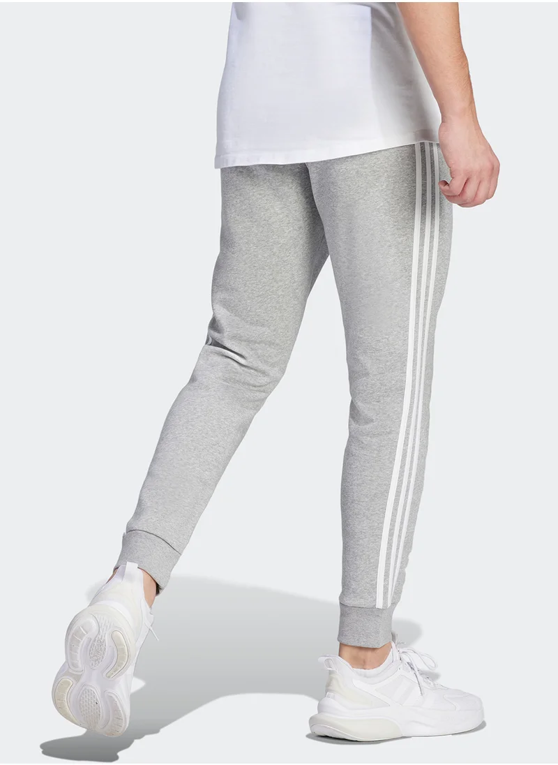 اديداس Essentail Fleece 3 Stripe Sweatpants