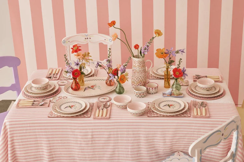 Cath Kidston  Cath Kidston Painted Table Ceramic Pitcher Jug 1.7L  | Best Price UAE