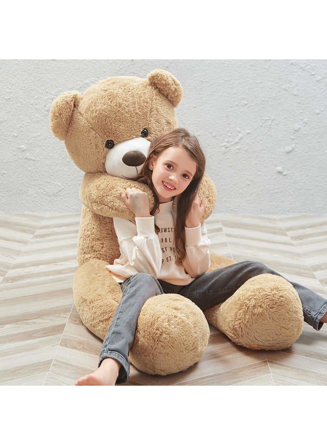 MaoGoLan دب تيدي كبير 55 بوصة دب عملاق حيوانات محشوة دمى كبيرة بحجم الحياة للأطفال والبالغين - Image 2