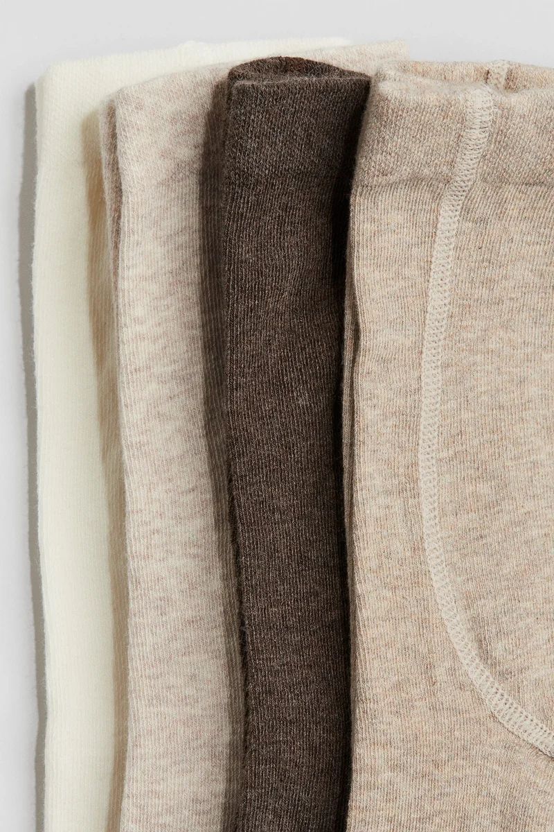 H&M 4-pack fine-knit tights