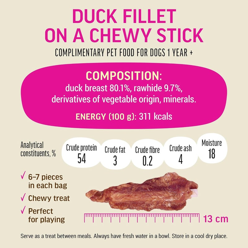 Dog Fest Duck Fillet Chewy Stick for Adult Dogs - Image 4
