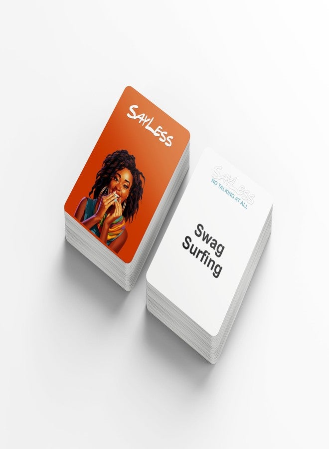 Kinfolk SayLess The Ultimate Family Game Night Party Starter - Taboo-Style Word Guessing Hood Charades Game for Unstoppable Laughs & Bonding, Ages & Specifically Crafted for The Culture - Image 3