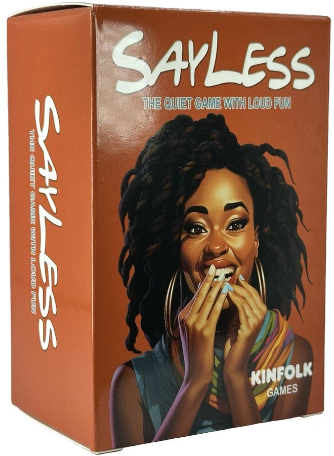 Kinfolk SayLess The Ultimate Family Game Night Party Starter - Taboo-Style Word Guessing Hood Charades Game for Unstoppable Laughs & Bonding, Ages & Specifically Crafted for The Culture - Image 1