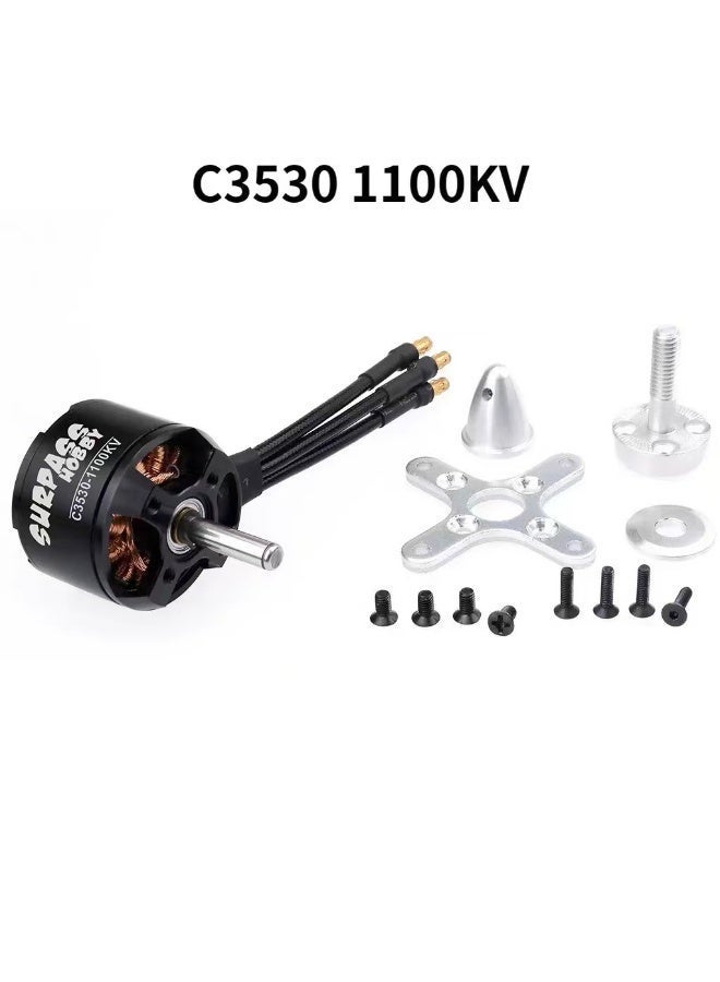 محرك C3530 1400KV بدون فرشات من النوع الخارجي لطائرات التحكم عن بعد ذات الجناح الثابت - Image 1