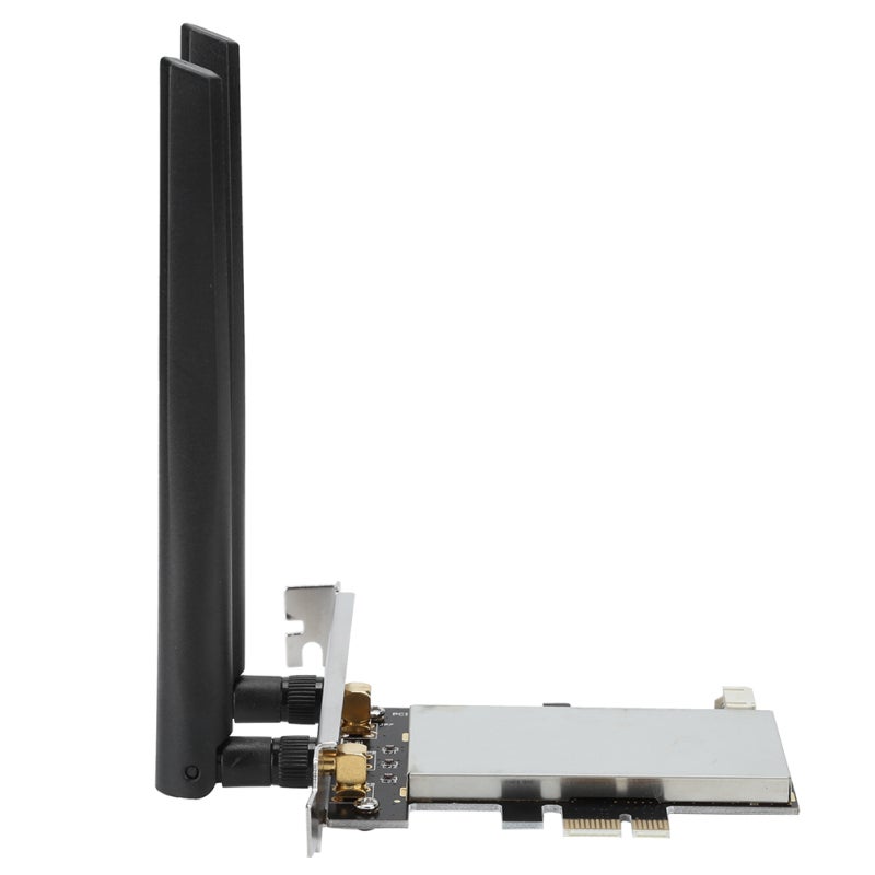 Mini PCI-E To PCI-E AC Adapter Card for Bluetooth WiFi Wireless Network Card - Driverless Network Card Adapter Compatible with PCIE-1X 4X 8X 16X Slot for 8260ac 7265ac 7260ac - Image 4