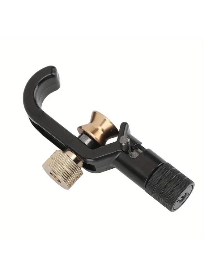 1 قطعة أداة تقشير الكابلات القابلة للتعديل من سبيكة الألومنيوم بتصميم حزام متقاطع متين - Image 2