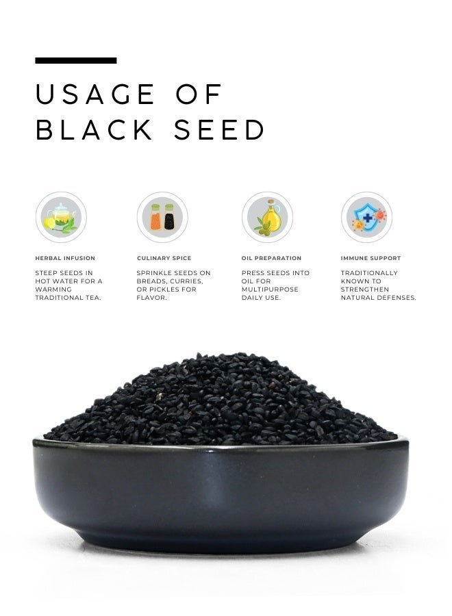 AWAFI MILL Black Seeds (Nigella sativa) | Kalonji / Nigella / Habbat al-Barakah | Aromatic Seeds for Breads, Pickles, Curries and Spice Blends - 100 g | 3.5 Oz - Image 4