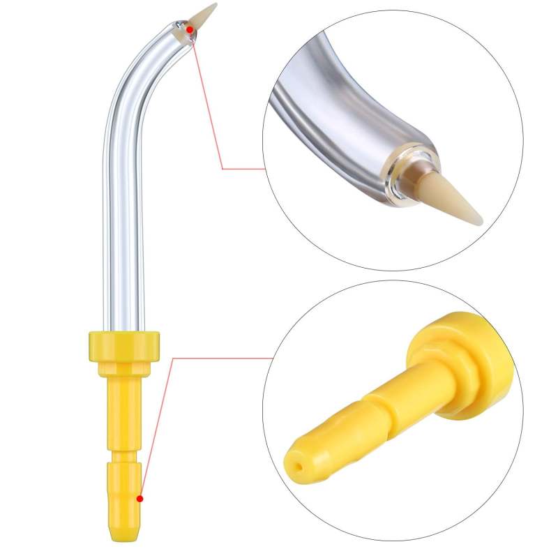 Replacement Tips for Waterpik 2 colors Periodontal Tips Dental Water Flosser Tips Replacement Tips for Waterpik Water Flossers (Like WP-100) and Other Oral Irrigators - Image 2