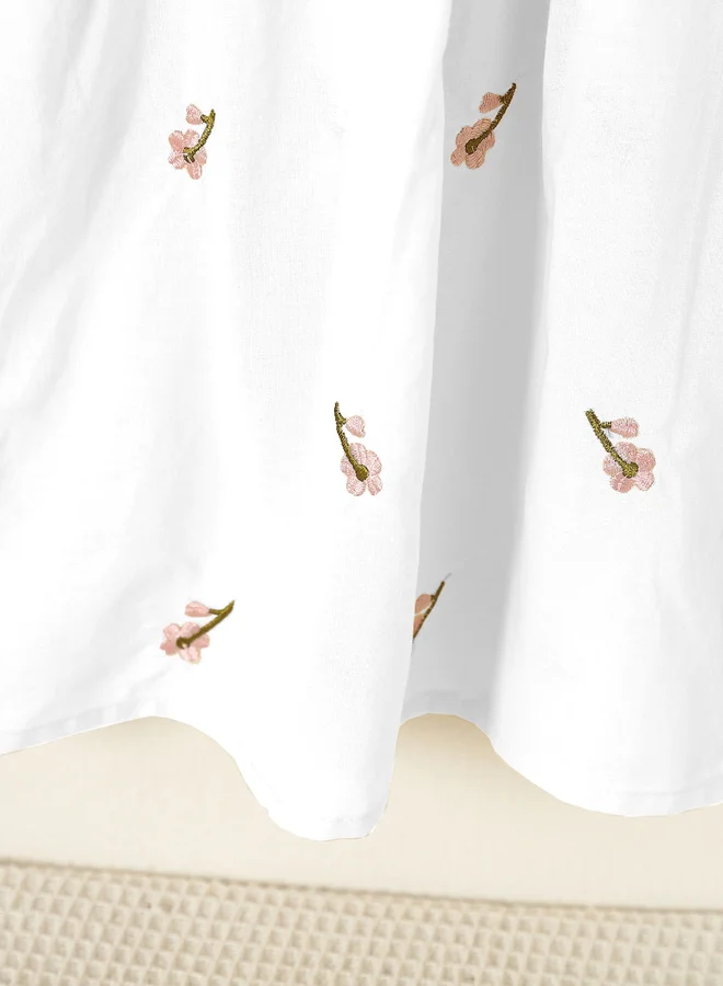 Take Two Take Two Girls Floral Embroidery Dress