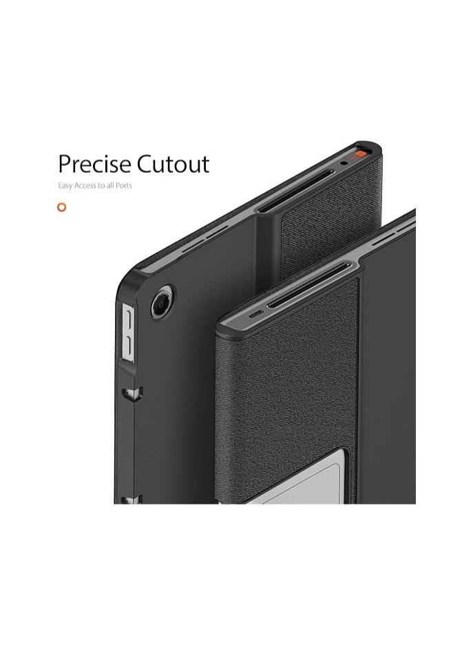 Case Compatible with Lenovo Tab Plus 11.5 inch 2024, Luxury PU Leather Tri-Fold Flip Case Ultra-Thin Anti-Drop Shockproof Protective Shell for Lenovo Tab Plus 11.5 - Image 4