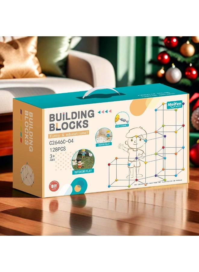 إسكدنيا بناء الإبداعي DIY بألعاب خرز شيد - ألعاب تركيب 4D لمرحلة ما قبل المدرسة - Image 2