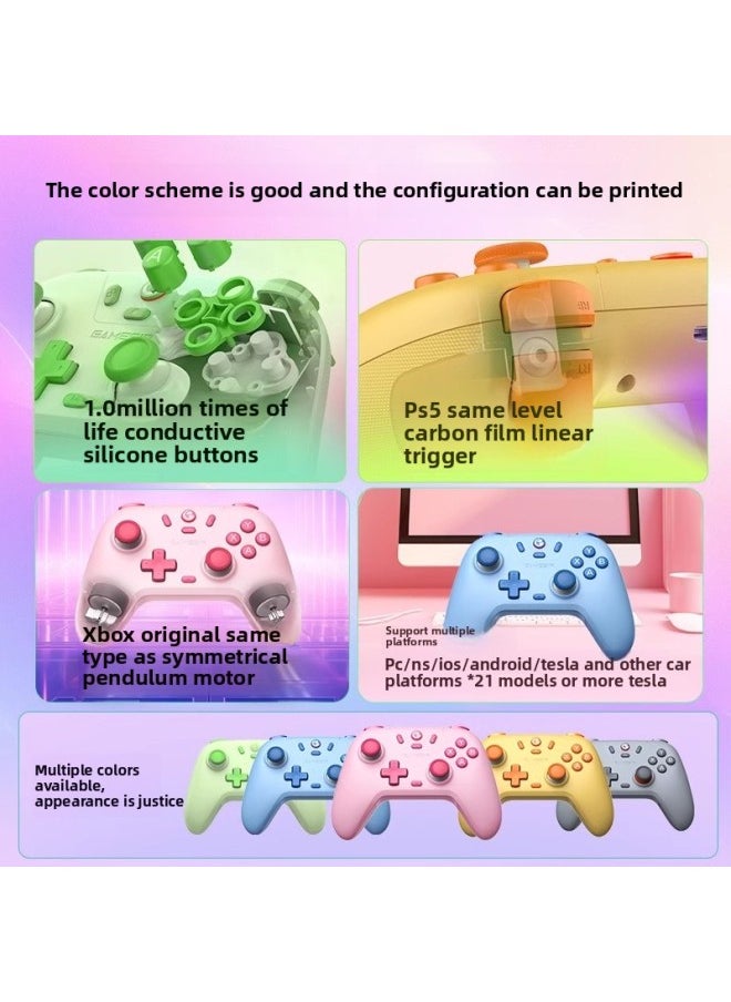 GameSir Gaishi Chick Qixing Colorful Edition Wireless Gamepad-Product Color:Star Macaron Blue  - Image 3