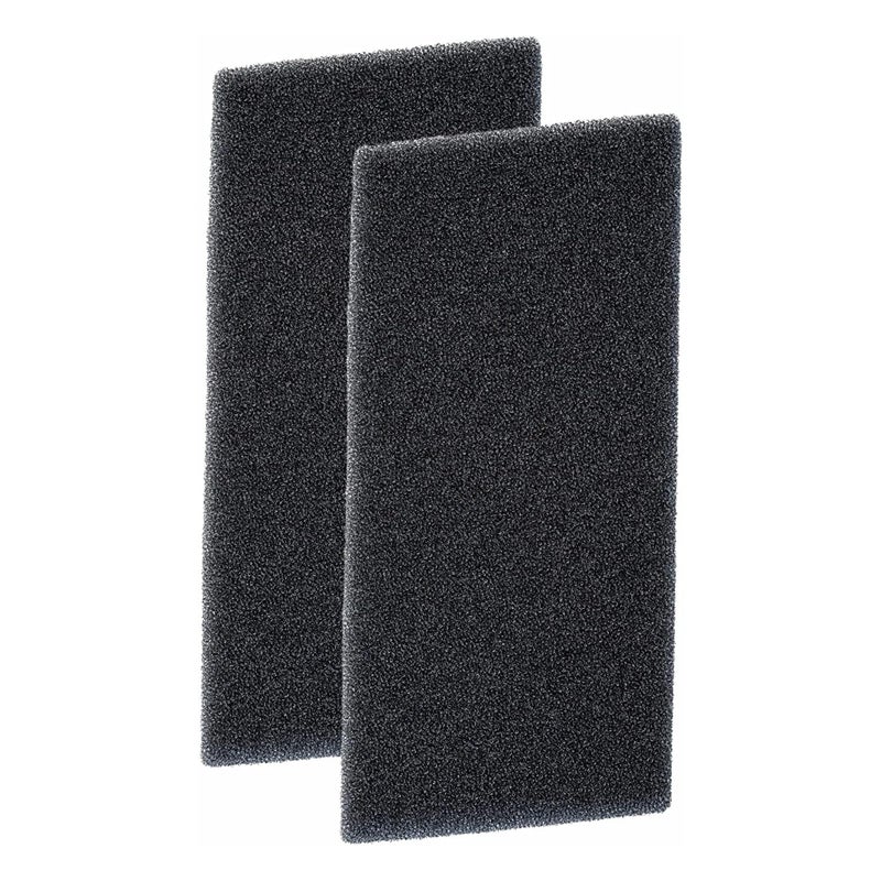 فلتر فيلت مجموعة من 2 فلتر متوافق مع باوكناخت بريفيلج ويرلبول HX 481010354757 مجفف ملابس مضخة حرارية 225 × 107 × 8 مم فلتر إسفنجي حصيرة مجفف مكثف 100 صنع في ألمانيا إسفنجي