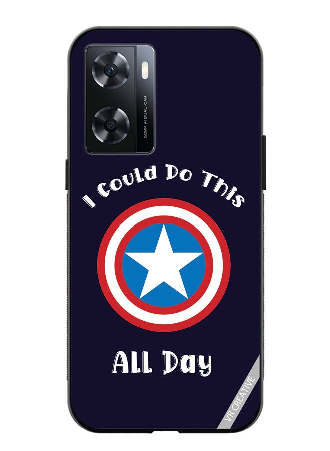 VR CREATIVE Protective Case Cover For OnePlus Nord N20 SE Captain American Design Multicolour - Image 1