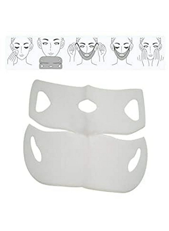 LETURE V Shape Double Line Chin Slim Check Neck Lift Peel-off Facial Mask - Image 2