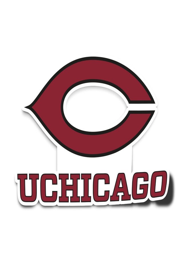 Desert Cactus The University of Chicago Sticker UChicago Maroons Vinyl Decal Laptop Water Bottle Car Scrapbook (IND 00104A) - Image 1