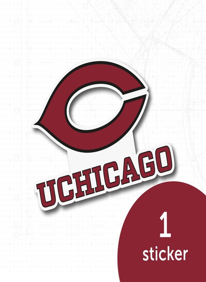 Desert Cactus The University of Chicago Sticker UChicago Maroons Vinyl Decal Laptop Water Bottle Car Scrapbook (IND 00104A) - Image 5