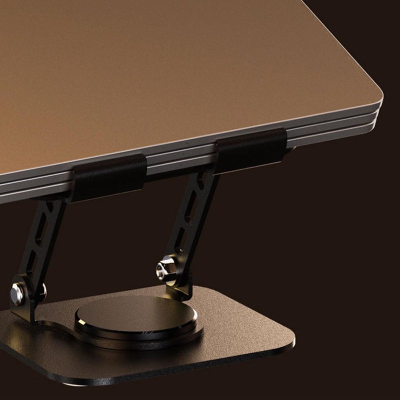 Adjustable Laptop Stand with 360 Degree Rotatable Base Foldable Laptop Holder for Desk Ergonomic Computer Notebook - Image 4