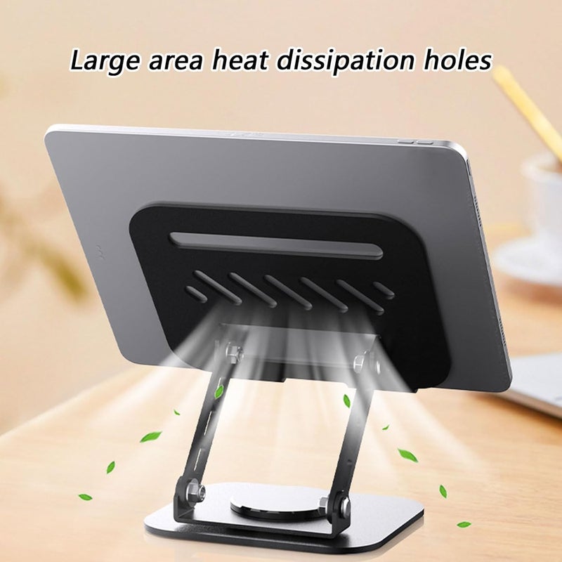 Adjustable Laptop Stand with 360 Degree Rotatable Base Foldable Laptop Holder for Desk Ergonomic Computer Notebook - Image 5