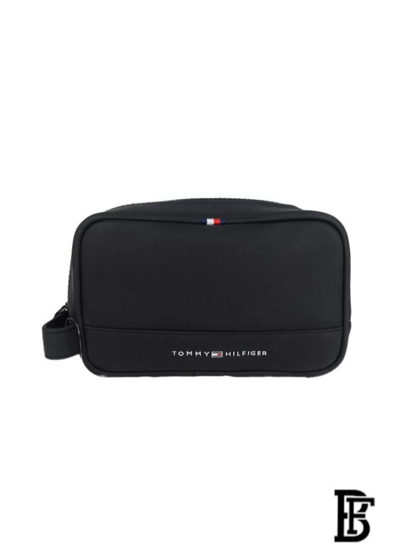 Tommy Hilfiger Plus - Tommy Hilfiger Men's Black Clutch Bag- Black - Image 1