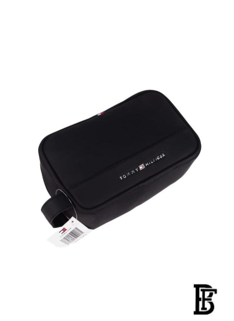 Tommy Hilfiger Plus - Tommy Hilfiger Men's Black Clutch Bag- Black - Image 1