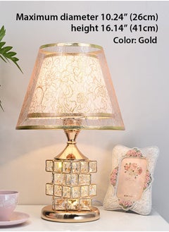 Generic Table Lamp Metal Warm Lightning Gold 41*26*26  - Image 1