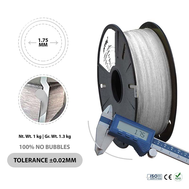 Scribbl3d Premium TPU 1.75mm 3D Printing Filament| Dimensional Accuracy +- 0.02mm | (Transcrystal) - Image 4
