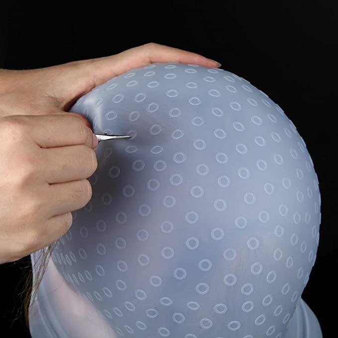 Tiny Deal مجموعة تيني ديل من قبعة صبغ الشعر للتسليط الضوء، فرشاة صبغ، وعاء صبغ، ومشط ذيل - Image 4