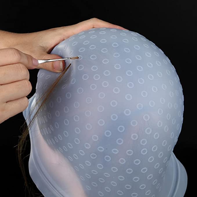 Tiny Deal مجموعة تيني ديل من قبعة صبغ الشعر للتسليط الضوء، فرشاة صبغ، وعاء صبغ، ومشط ذيل - Image 3