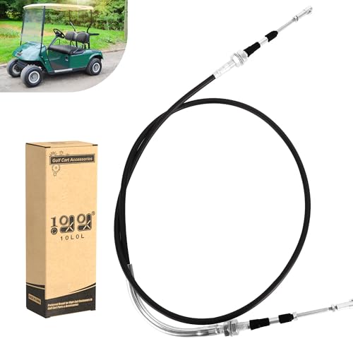 10L0L 66 Inch Transmission Forward Reverse Push/Pull Shifter Cable for EZGO TXT, MPT 800/1200, ST Series 2004-up Gas Golf Cart, Replace OEM 602891 - Image 1