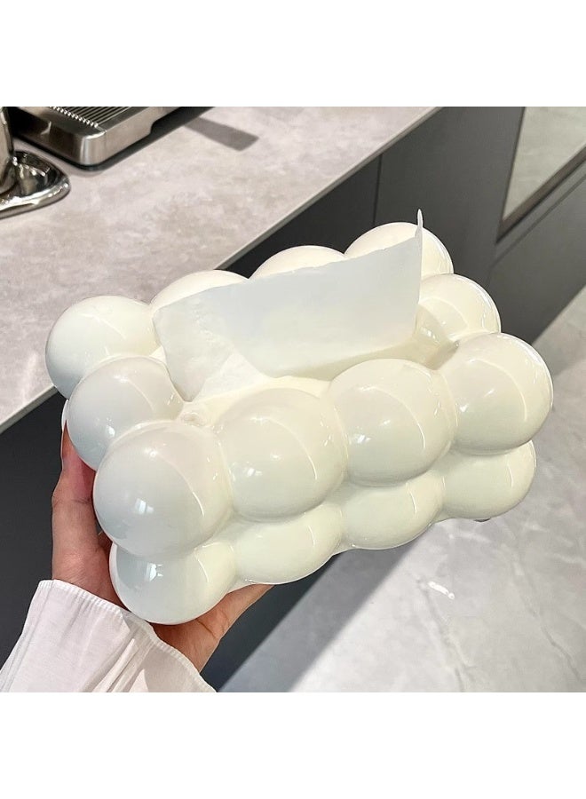 1piece Nordic Style Cloud Tissue Box Cute Decorative Cover for Living Room - Image 4