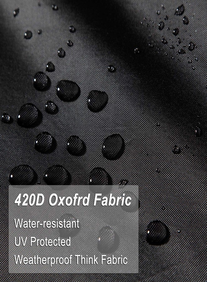 WOMACO Universal Rollaway Bed Cover, Folding Storage Cover Protector (Black, Twin / 38 Inch) - Image 3