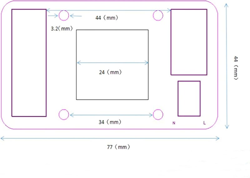 Lansan 50W Driverless Solderless LED Chip Integrated Smart IC DIY (Warm White 3000-3500K) - Image 2